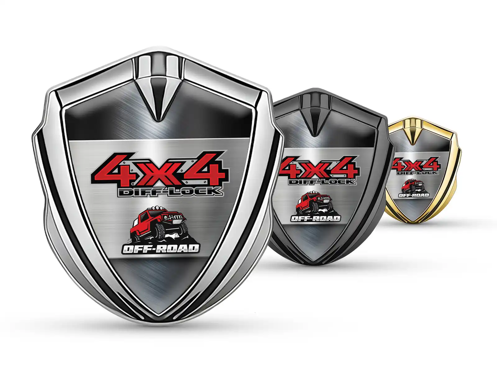 Car Badges Stainless Steel Alloy Metal Design